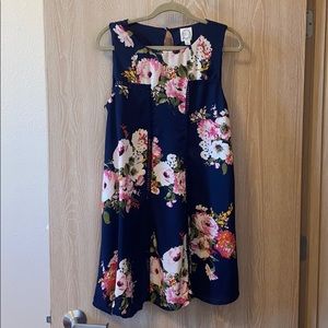 Floral Shift Dress